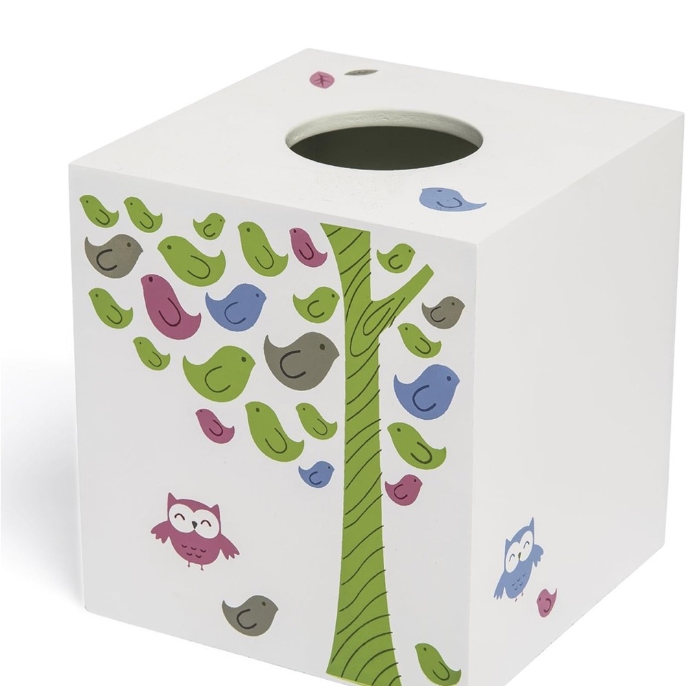 Kassatex Fine Linens Bambini Merry Meadow Tissue Holder